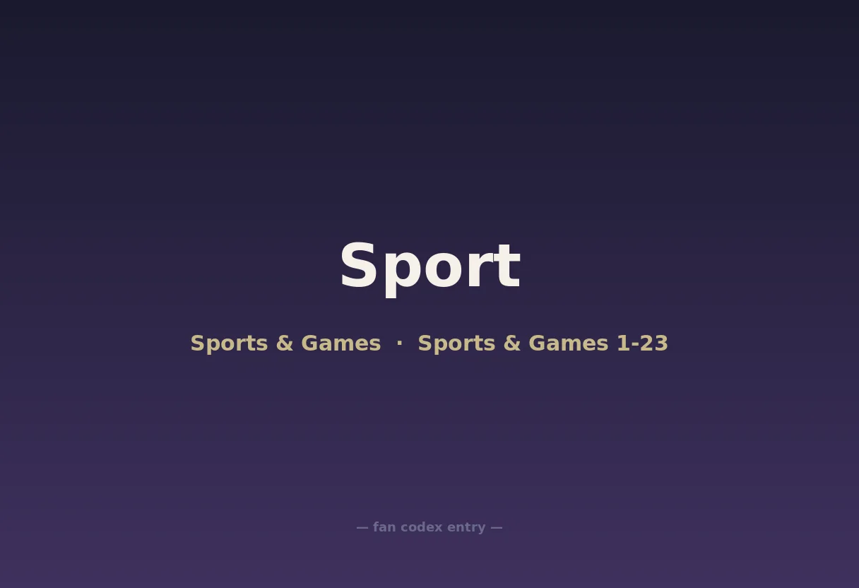 Sport